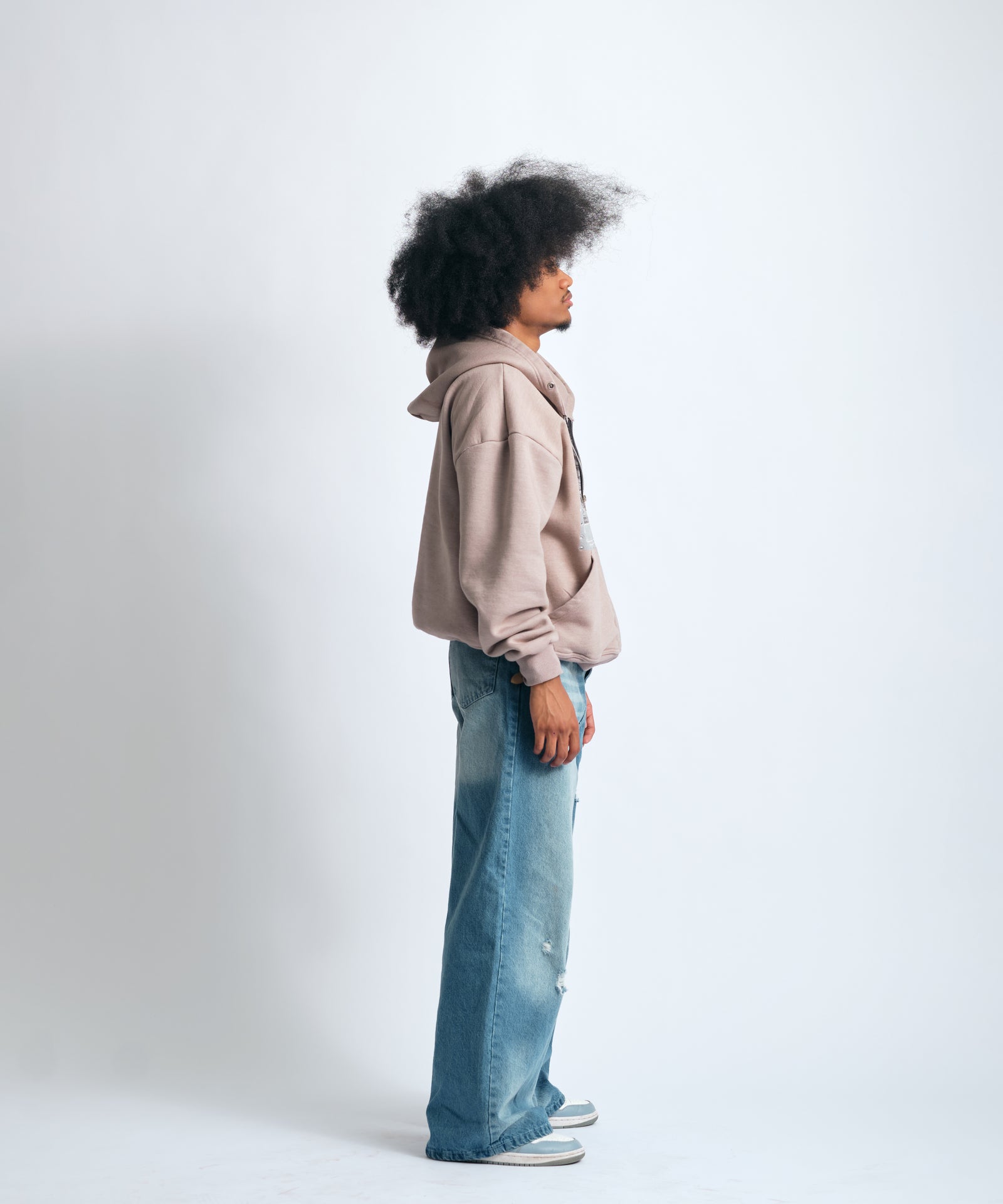 CUBBY blue washed baggy jeans