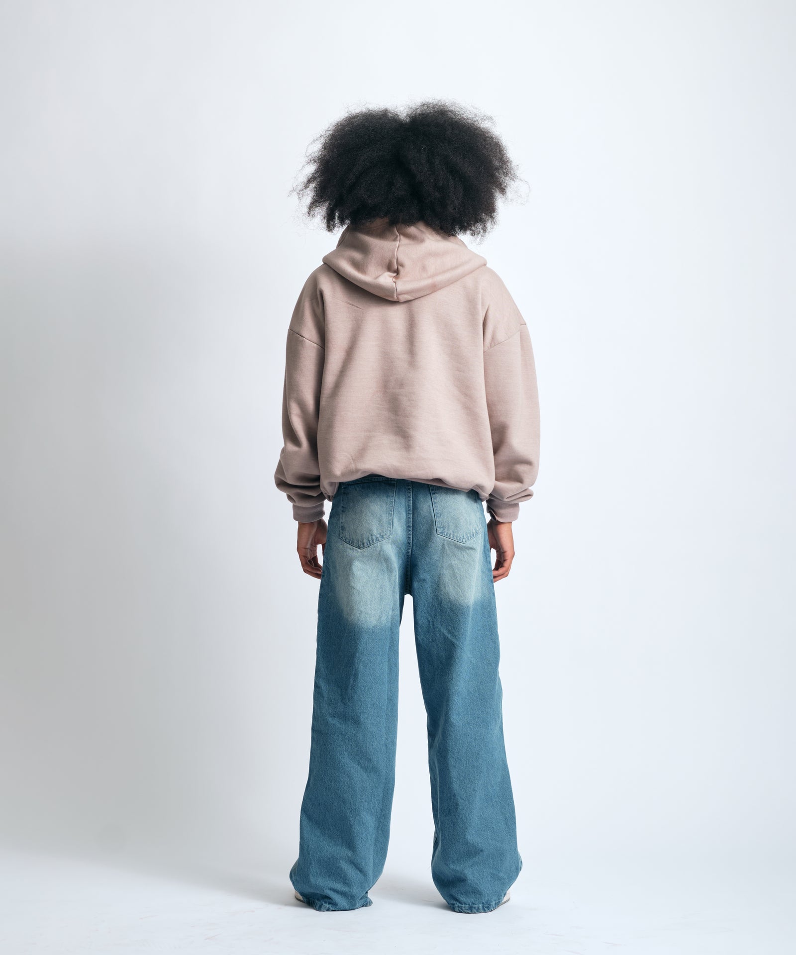 CUBBY blue washed baggy jeans
