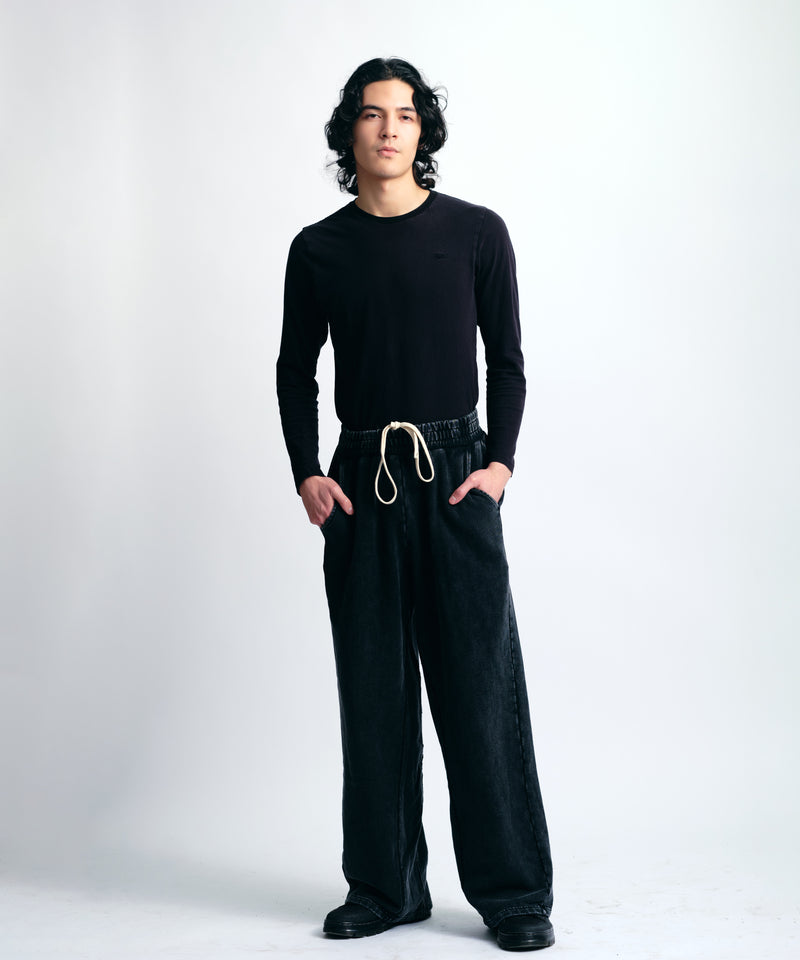 Black Drawstring Sweatpants