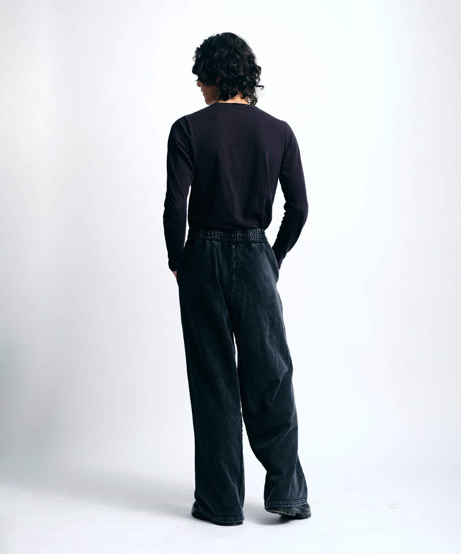 Black Drawstring Sweatpants