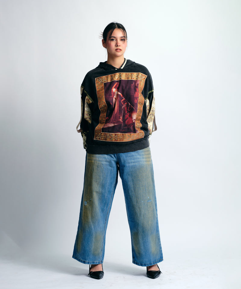 Baggy Blue Washed Denim Jeans