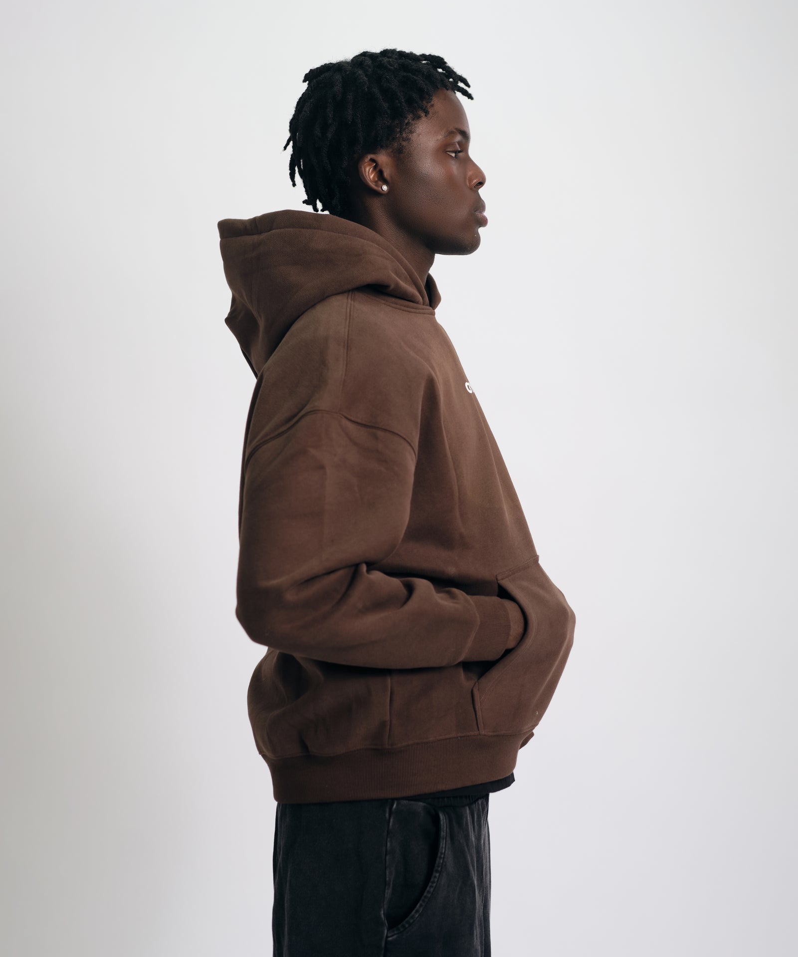 CUBBY Essential Earth Brown Hoodie