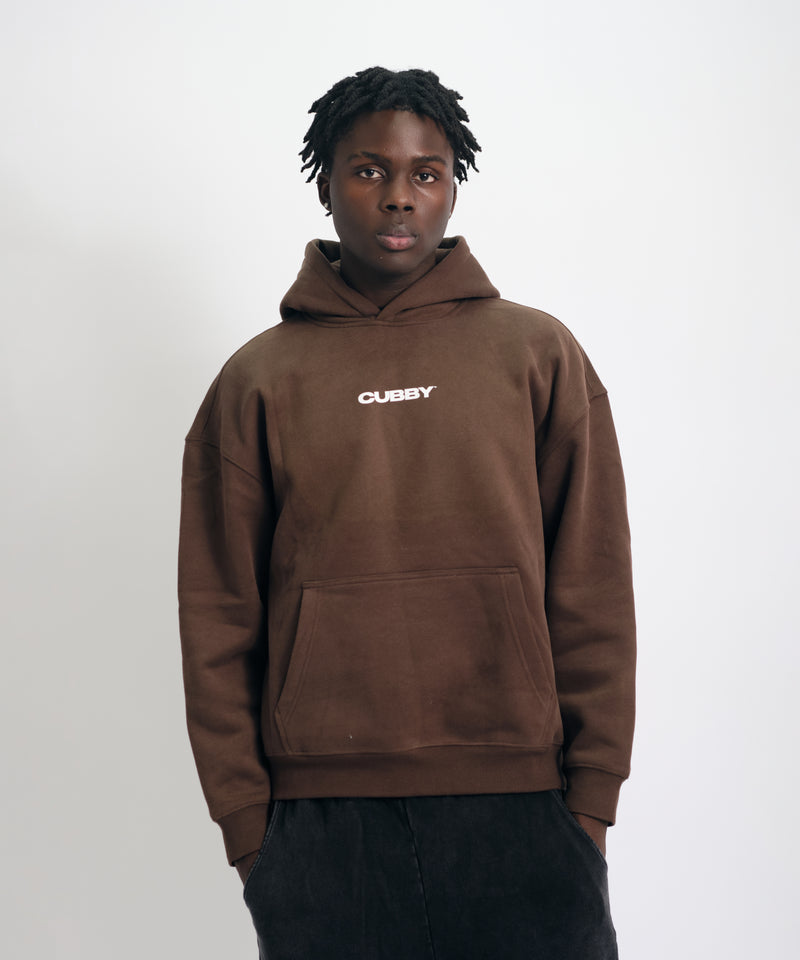 CUBBY Essential Earth Brown Hoodie