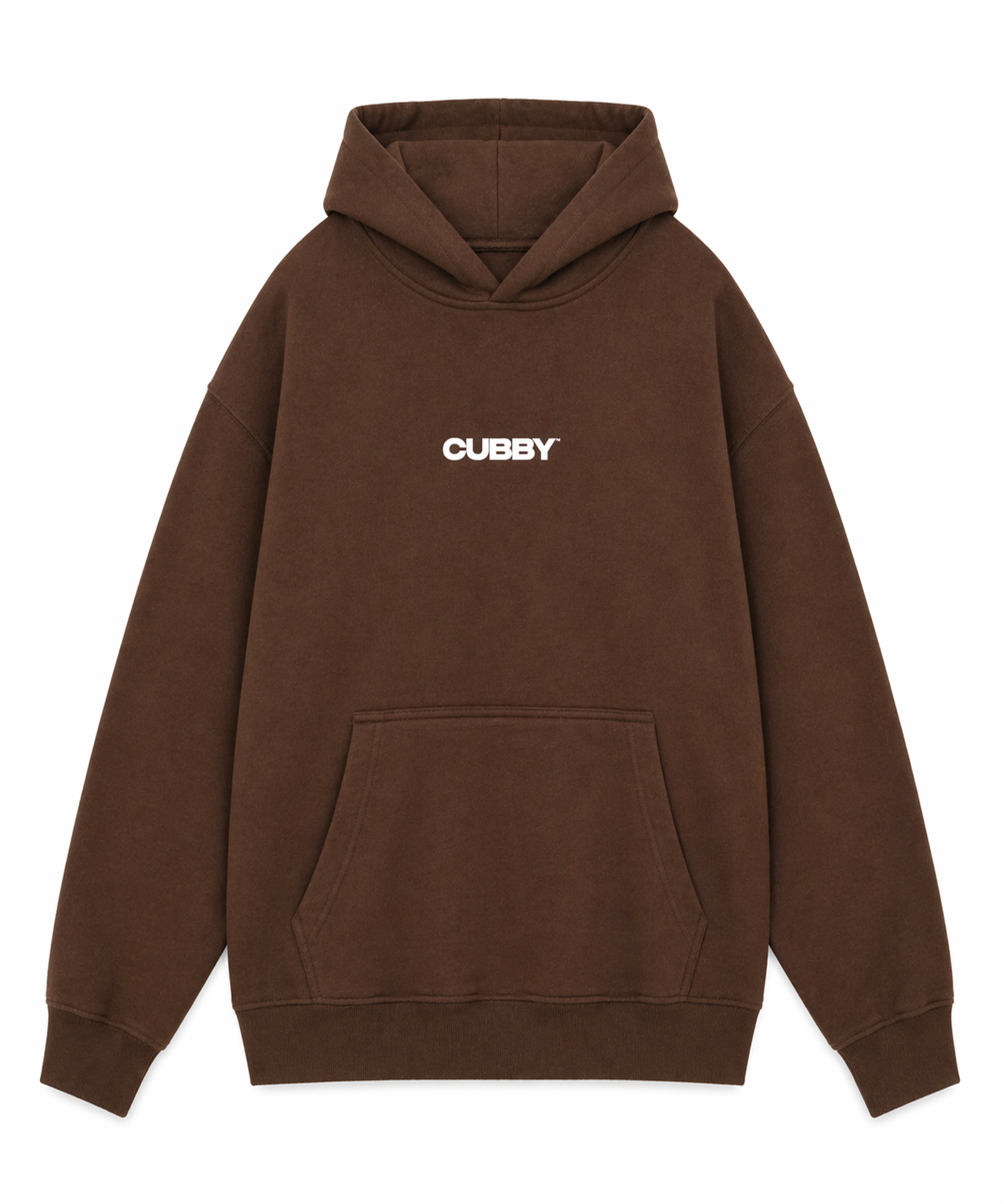 CUBBY Essential Earth Brown Hoodie
